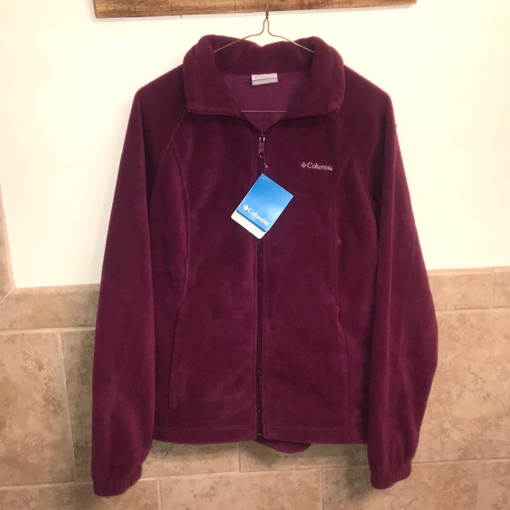 Full-zip Columbia jacket